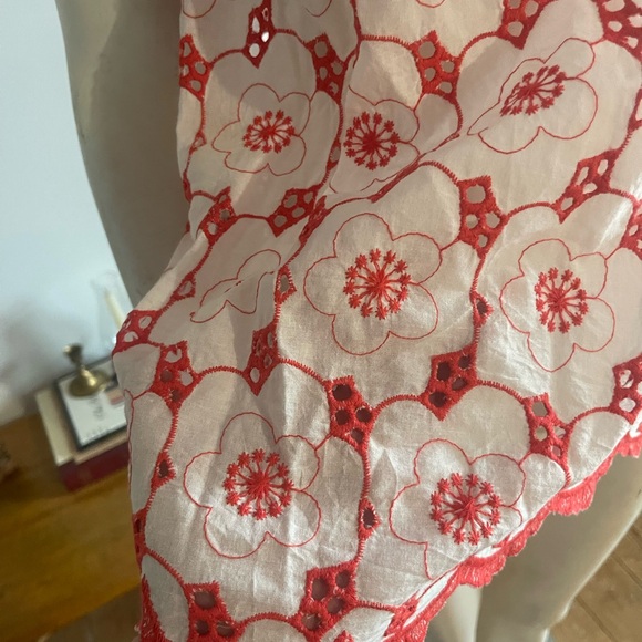 Tristan 100% Cotton Embroidery Blouse Size XL - Picture 6 of 8